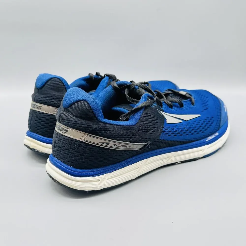 Altra Shoes Mens 9.5 Blue Zero Drop Instinct 4 Trail Running Athletic Sneakers